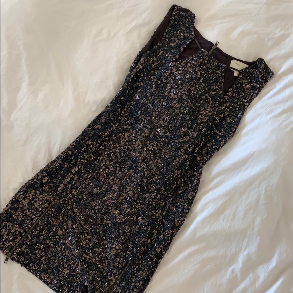Nicole Miller Artelier Sequined Dress